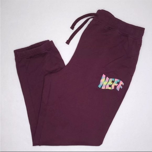 Neff Other - Neff Graffiti Spray Paint Splatter Tapered Leg Sweatpants Mens Size 2XL NWT